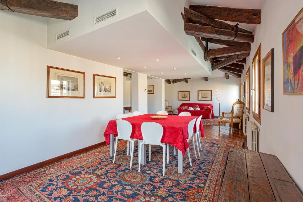 Rialto Canal View Apartment Venedig Exteriör bild