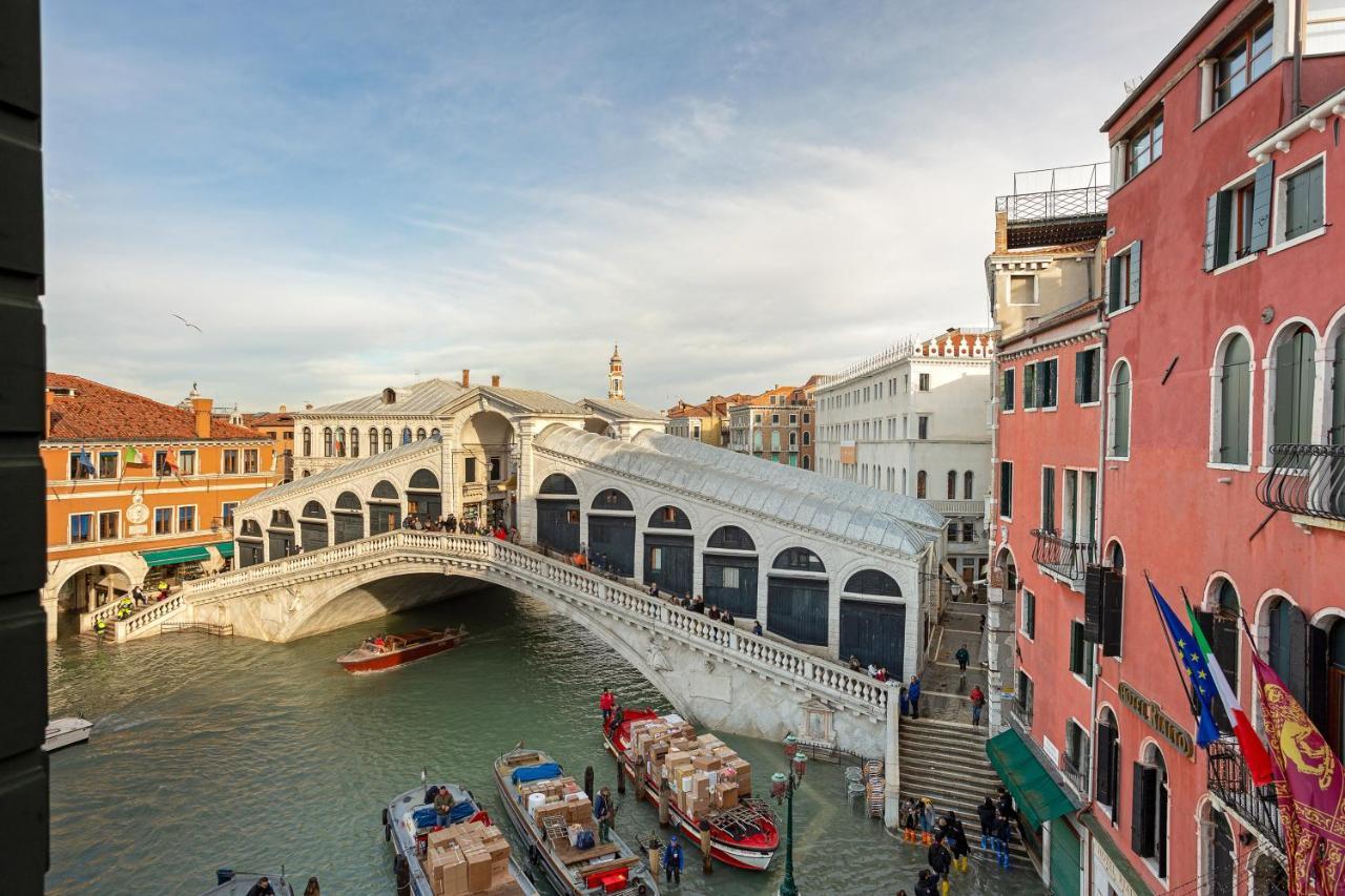 Rialto Canal View Apartment Venedig Exteriör bild