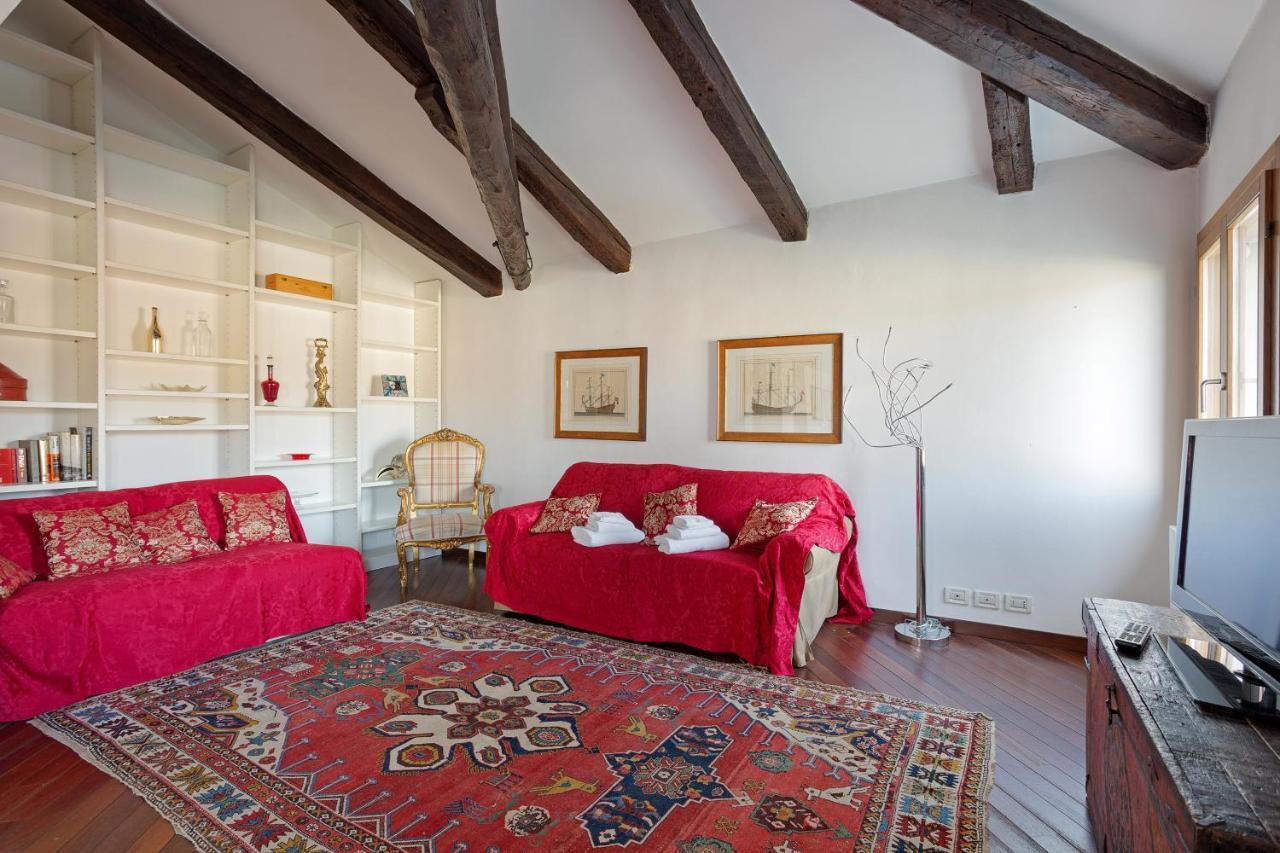 Rialto Canal View Apartment Venedig Exteriör bild